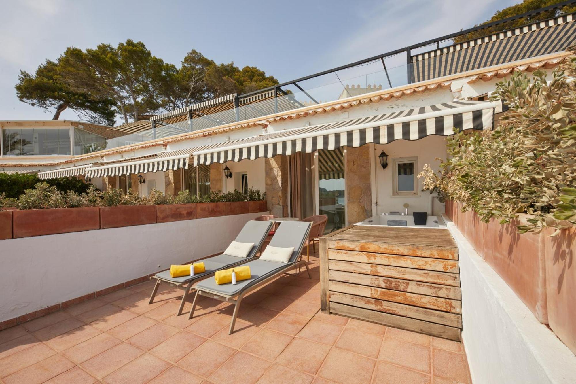 Secrets Mallorca Villamil Resort & Spa - Adults Only باغيرا المظهر الخارجي الصورة Terrace of a suite